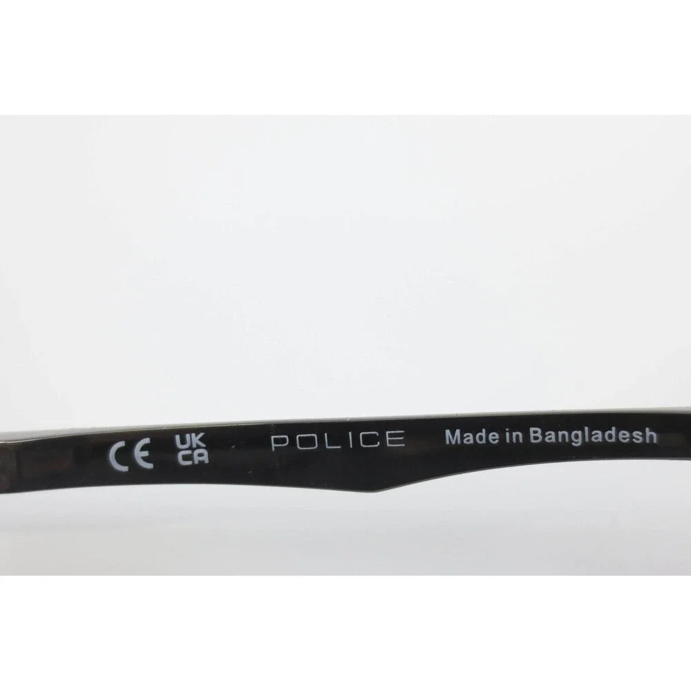 Police VPLR81K Eyeglass Frames Gunmetal Navigator Semi-Rimless 55-18-145